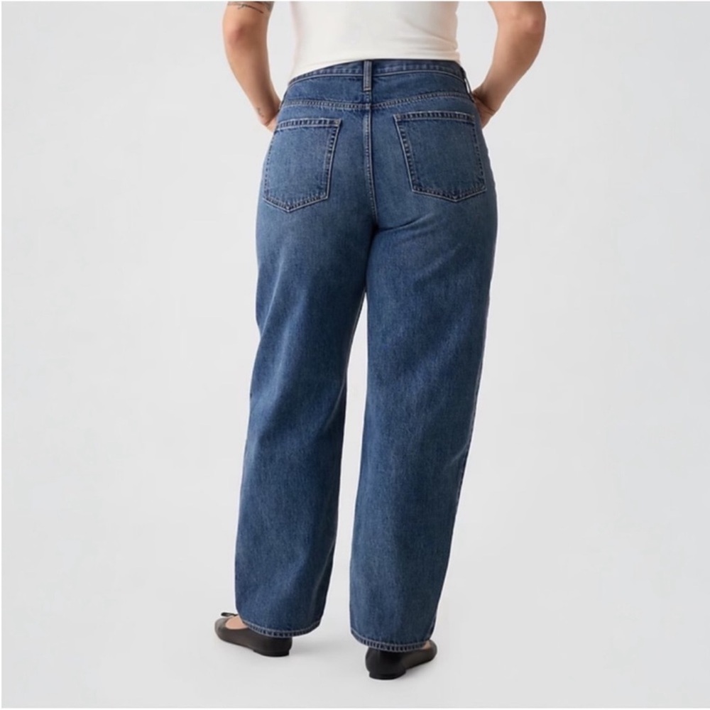 GAP High Rise Barrel Jeans NWT 29/8 Regular - Picture 6 of 12